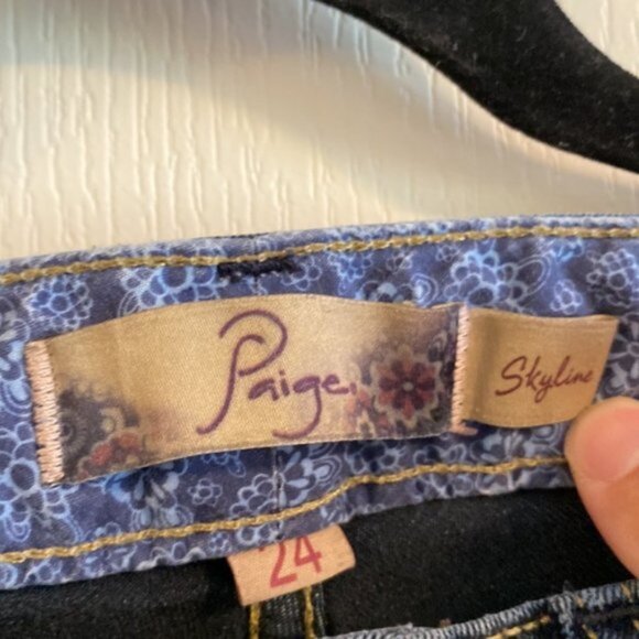 Paige Skyline Skinny Jeans - size 24 - Picture 7 of 12